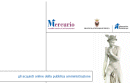 Mercurio - gli acquisti on line della PA, miniatura della home