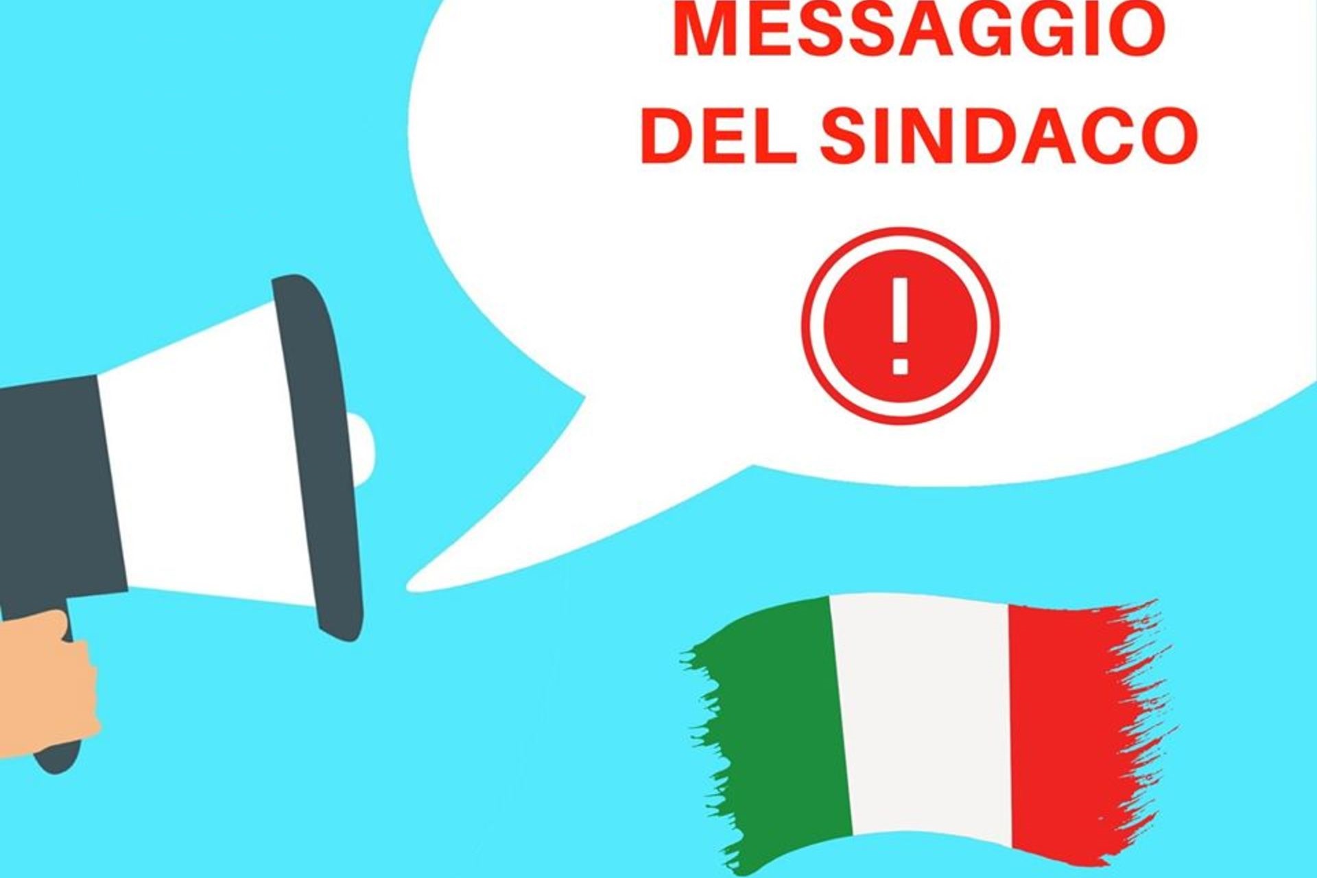 MESSAGGIO DEL SINDACO