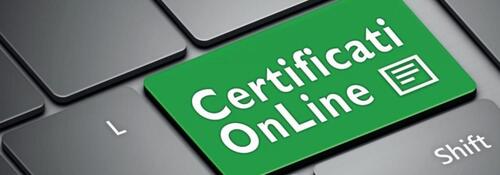 Certificazioni Anagrafiche Online